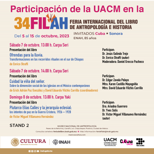 Participacion de la UACM en la 34FILAH